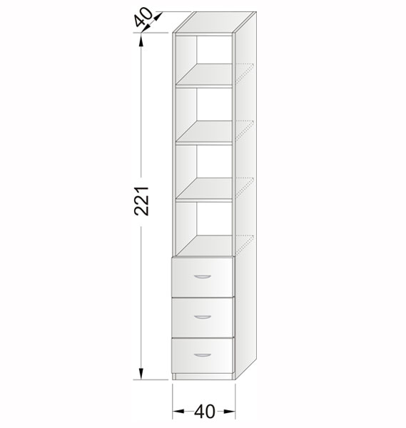 Skříňka SL40