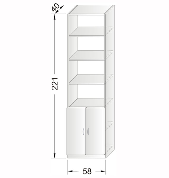 Skříňka SP58